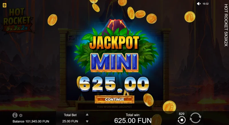 Hot Rocket 5x 3x 2x – Jackpot Max x1000